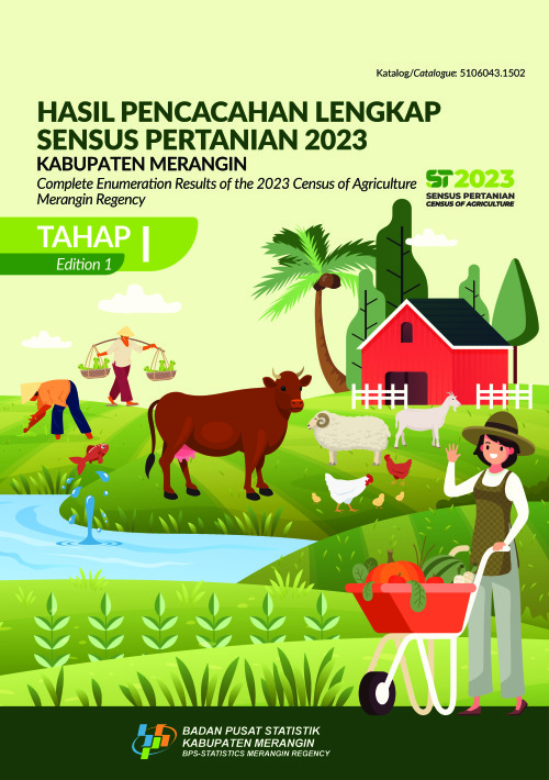 Hasil Pencacahan Lengkap Sensus Pertanian 2023 Tahap I Kabupaten Merangin
